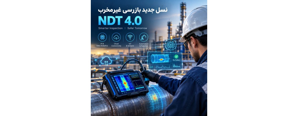 نسل جدید بازرسی غیرمخرب NDT 4.0