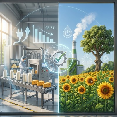 راهکارهای افزایش بهره‌وری انرژی در صنایع غذایی با رویکرد ISO 50001 و ISO 14001